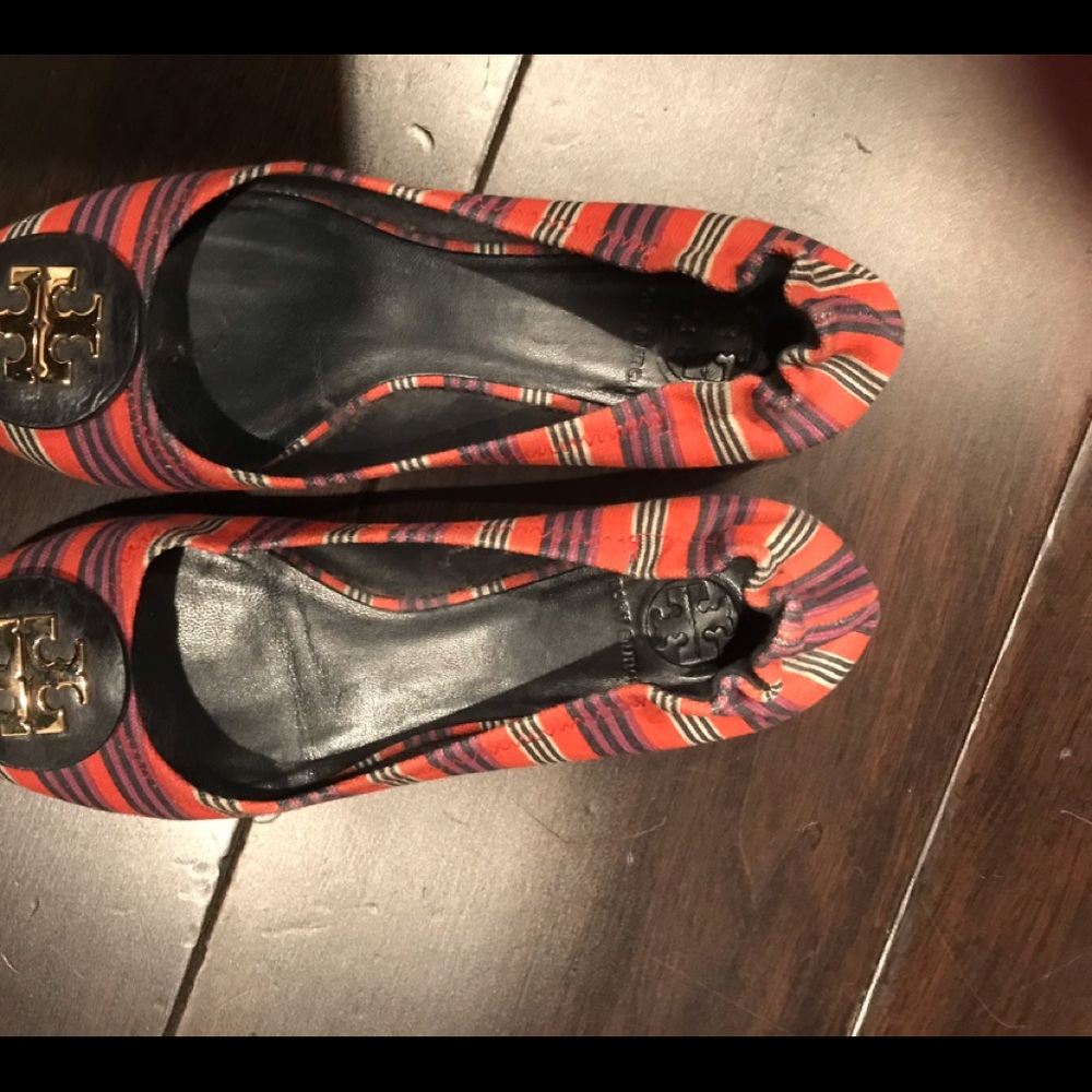 Tory Burch striped flats